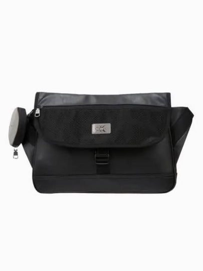 Jeans Tagged Messenger Bag Black - CALVIN KLEIN - BALAAN 2