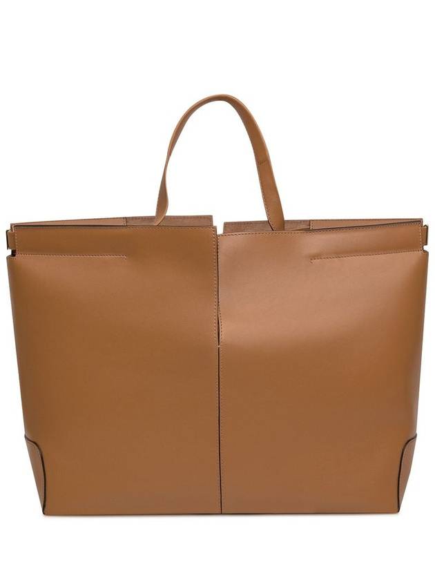 Tod'S Brown Leather Tote Bag - TOD'S - BALAAN 4