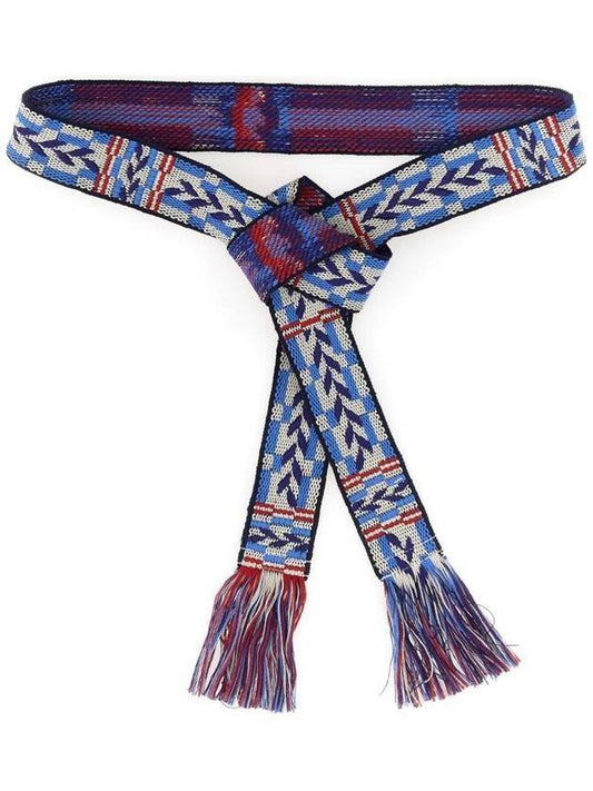 Etka Tie Belt Royal Blue - ISABEL MARANT - BALAAN.