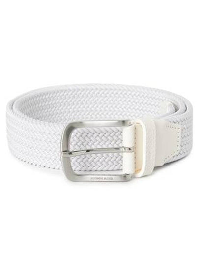 Men's Bernhard Elastic Belt White - J.LINDEBERG - BALAAN 2