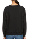 Pressilla Pipa Women's Brushed Sweatshirt WG015Z BLACK WHITE - ALLSAINTS - BALAAN 4