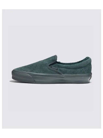 MTE Slip On Reissue 98 Shag Suede Green Gable VN000CWA2LN1 - VANS - BALAAN 1