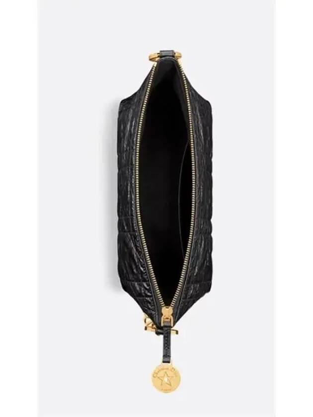 Diorstar Chain Hobo Shoulder Bag Black - DIOR - BALAAN 4