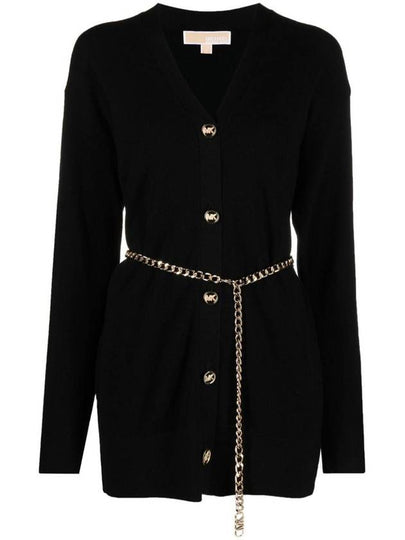 Cardigan MF360O24VR001 Black - MICHAEL KORS - BALAAN 2