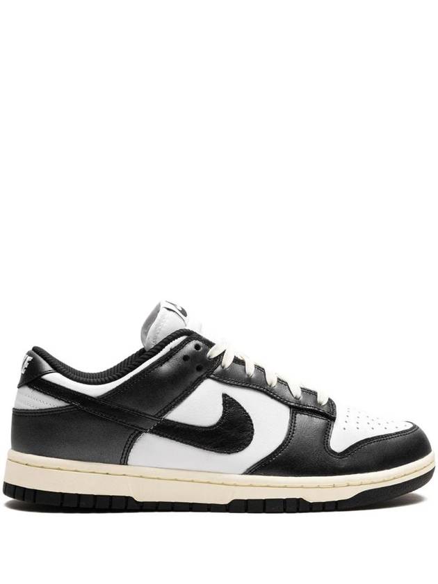 Dunk Low Vintage Panda Low Top Sneakers Black - NIKE - BALAAN 1