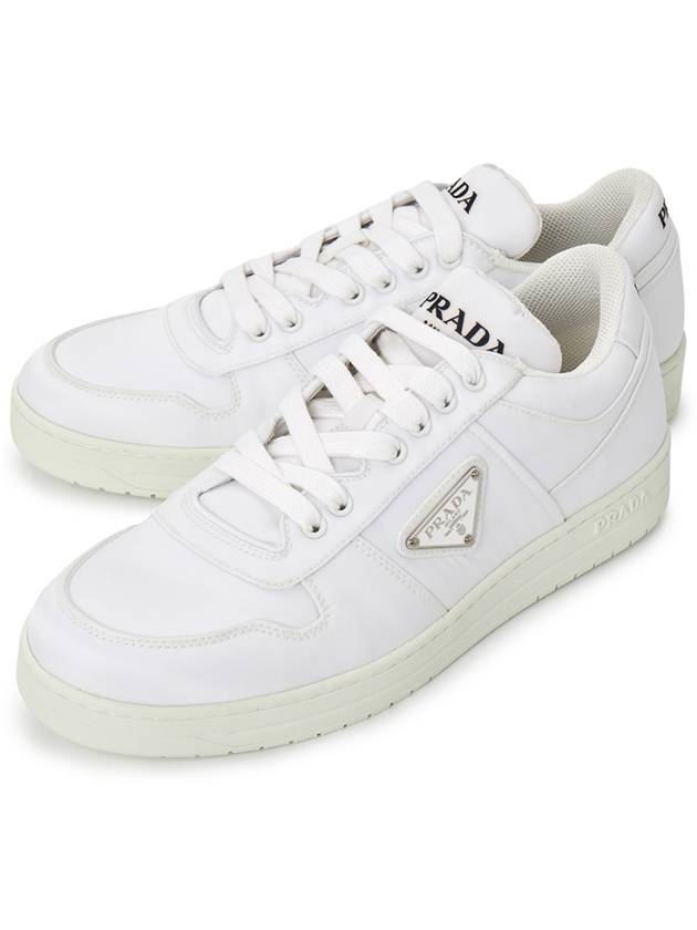 Re-Nylon Low Top Sneakers White - PRADA - BALAAN 4