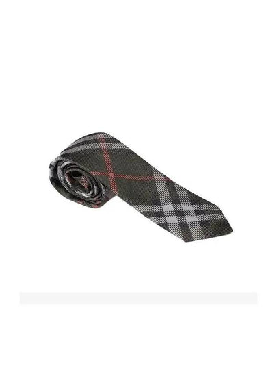 Check silk tie 8091551 - BURBERRY - BALAAN 2