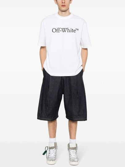 Big Bookish Skate cotton T-shirt - OFF WHITE - BALAAN 2