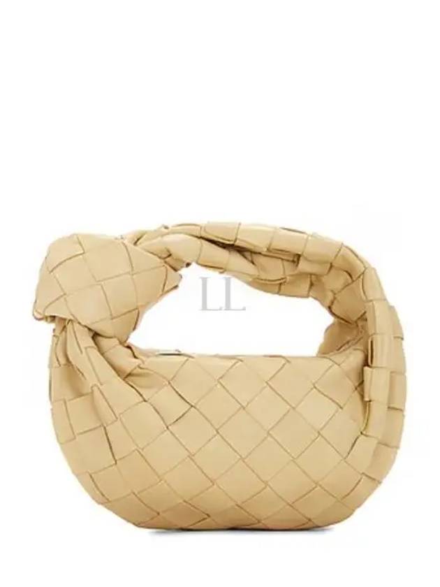 Candy Jodie Intrecciato Tote Bag Porridge - BOTTEGA VENETA - BALAAN 2