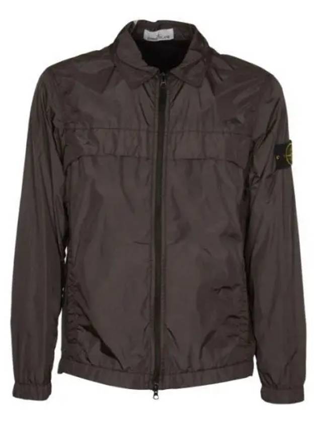 Garment Dyed Crinkle Reps R-NY Jacket Brown - STONE ISLAND - BALAAN 2