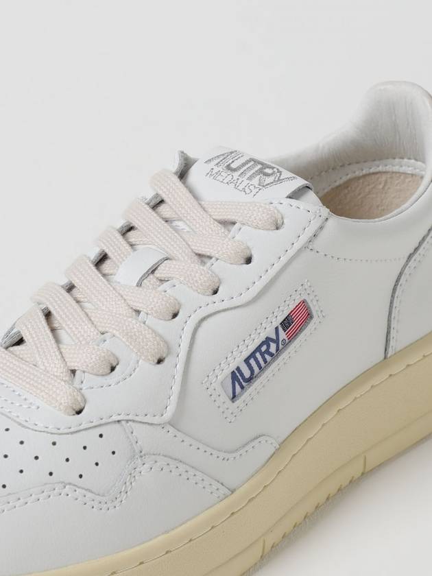 Medalist Goatskin Low Top Sneakers Gold White - AUTRY - BALAAN 5