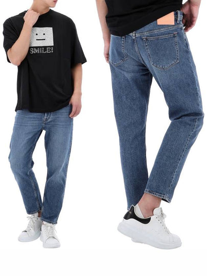 River Slim Fit Jeans Mid Blue - ACNE STUDIOS - BALAAN 2