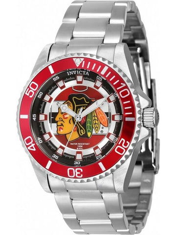 Invicta NHL Chicago Blackhawks Quartz Red Dial Ladies Watch 42203 - INVICTA - BALAAN 1