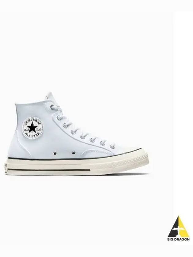 Chuck 70 Coat Canvas Leather White A07444C - CONVERSE - BALAAN 1