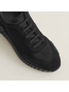 Bouncing Sneakers Mesh Suede Goatskin Noir - HERMES - BALAAN 7