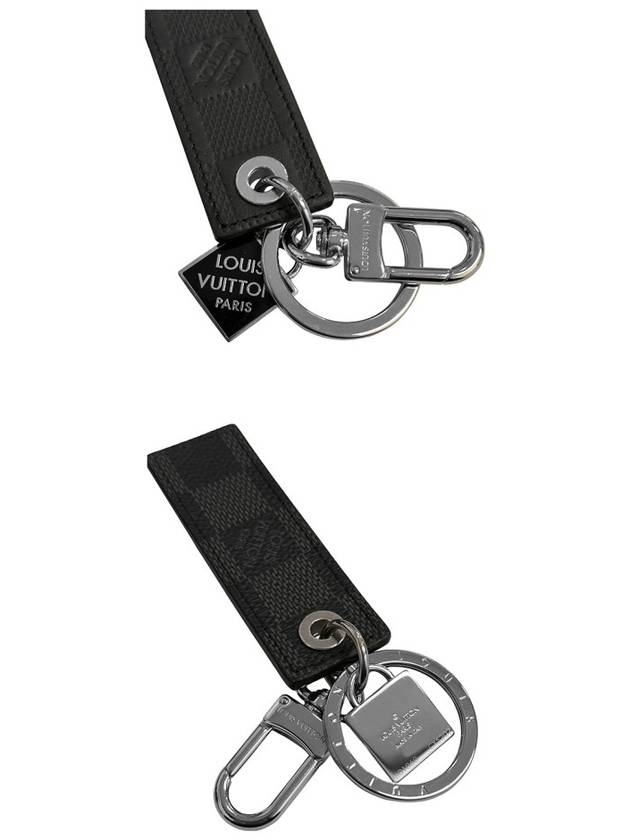 Damierama Tab Key Holder Black - LOUIS VUITTON - BALAAN 6