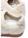 Replica Shearling Low Top Sneakers Ivory - MAISON MARGIELA - BALAAN 6