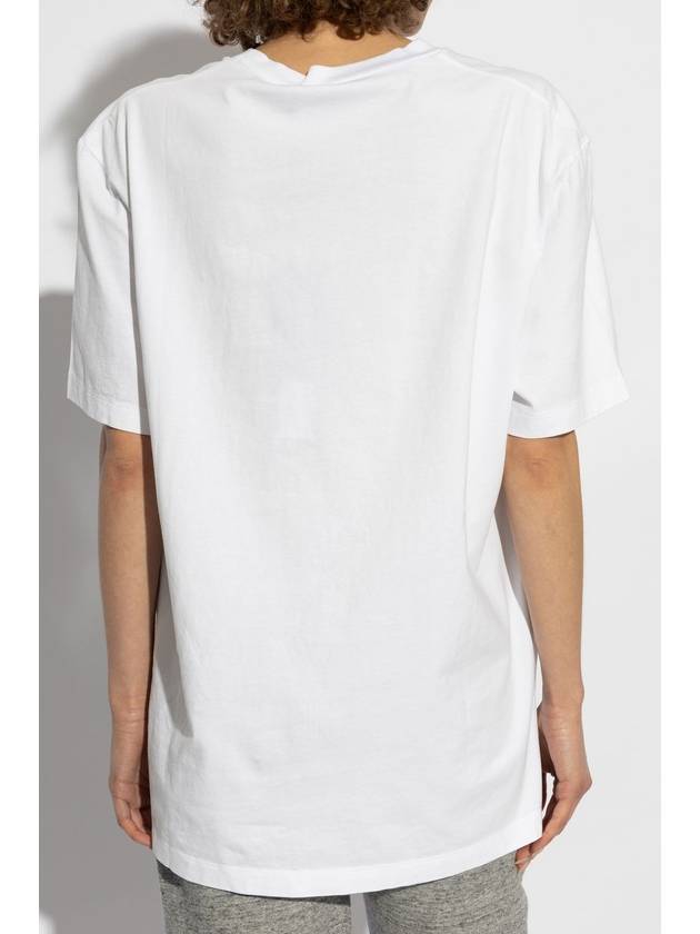 Dsquared2 T-shirt With Logo, Women's, White - DSQUARED2 - BALAAN 4