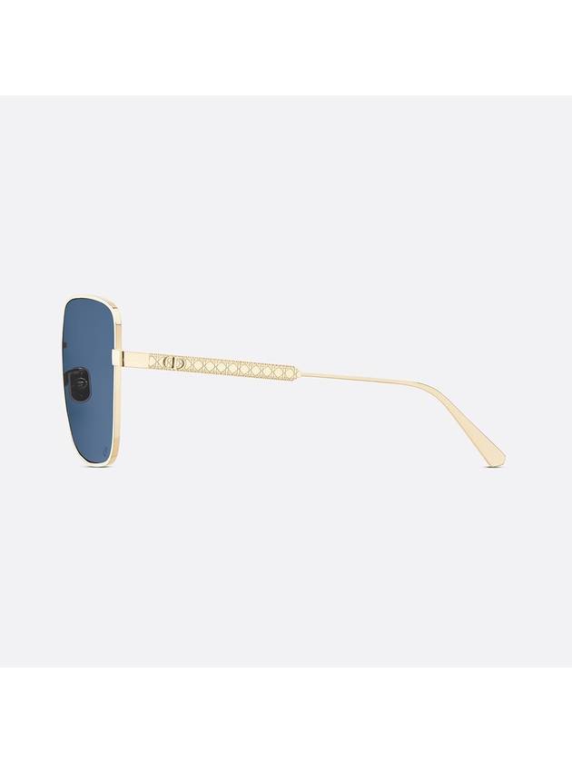 Cannage S1U Square Sunglasses Gold - DIOR - BALAAN 4