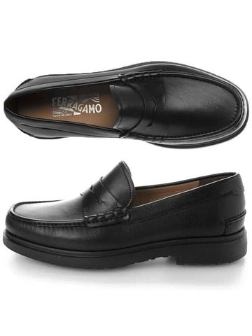 Pittsburgh PITTSBURGH Loafer Black 0742243 - SALVATORE FERRAGAMO - BALAAN 1