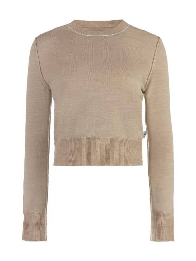 MM6 Sweater S52HL0020S18446 119 SAND - MAISON MARGIELA - BALAAN 1