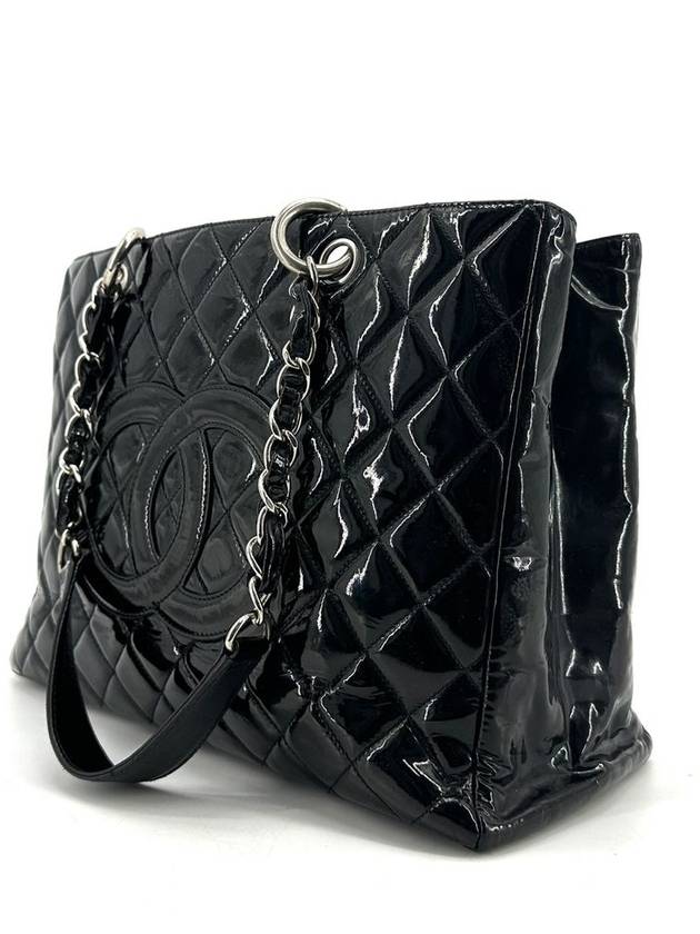 Patent Grand Shopping Shoulder Bag - CHANEL - BALAAN 3