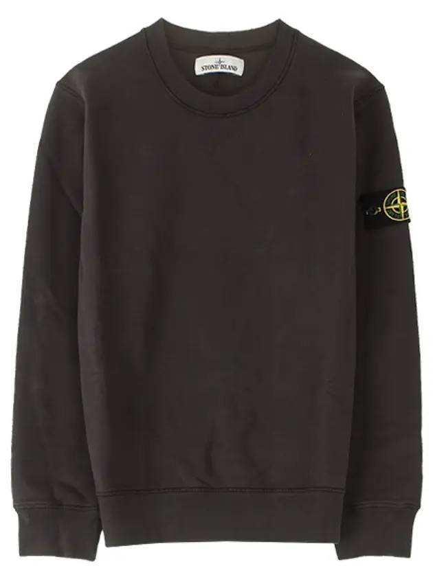 Waffen Patch Sweatshirt Dark Gray - STONE ISLAND - BALAAN.