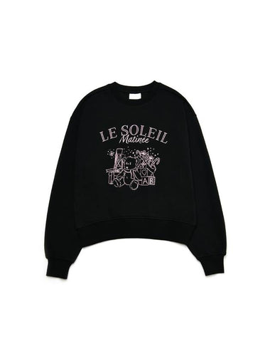 X Mas Teddy Bear Sweatshirt Black - LE SOLEIL MATINEE - BALAAN 1