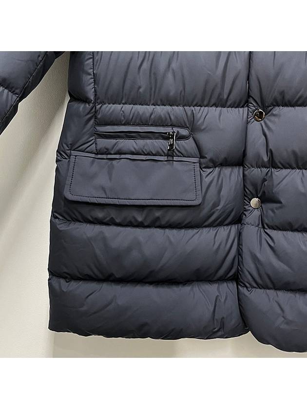 Men s Logo Patch MALINVERN Down Padded Jacket Navy 1A00108 549SK 779 - MONCLER - BALAAN 6