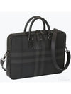 Slim Ainsworth Check Case Dark Grey - BURBERRY - BALAAN 2