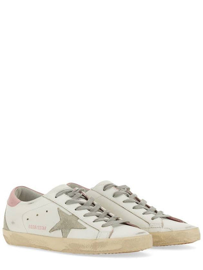 Superstar Pink Tab Low Top Sneakers - GOLDEN GOOSE - BALAAN 2