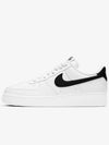 Men's Air Force 1 07 Low Top Sneakers White Black - NIKE - BALAAN 2