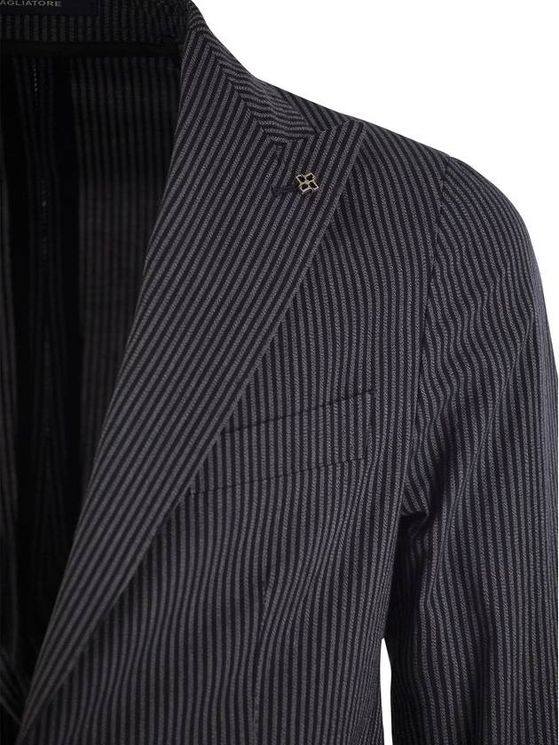 Two-button pinstripe jacket - TAGLIATORE - BALAAN 4