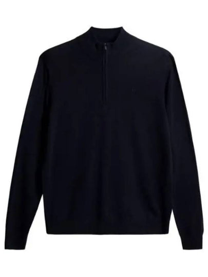 Men's Kiyan Quarter Zipper Knit Top Navy - J.LINDEBERG - BALAAN 2