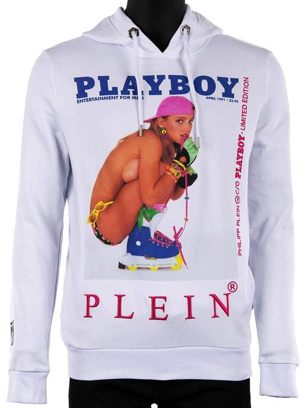 Men's Playboy Collaboration Embroidered Hooded Sweater play boy hooded zipup A18C MJB1328 PJO002N - PHILIPP PLEIN - BALAAN 1