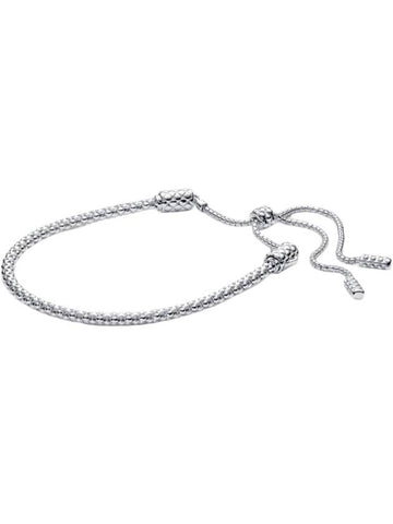 Moments Studded Chain Slider Bracelet Silver - PANDORA - BALAAN 1