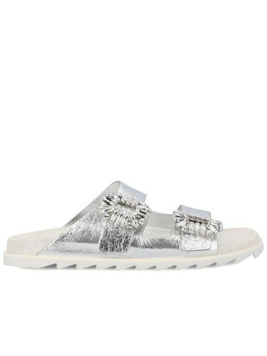 Roger Vivier Sandals Silver - ROGER VIVIER - BALAAN 1