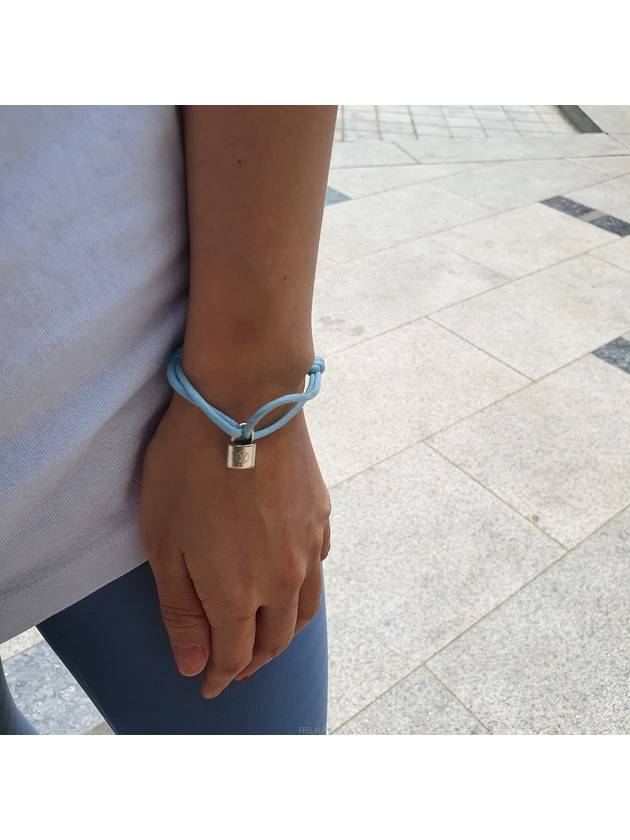 Sterling silver sky blue UNICEF donation sterling silver bracelet Sky - LOUIS VUITTON - BALAAN 8