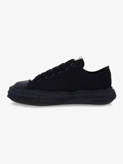 Peterson23 OG Sole Canvas Low Top Sneakers Black - MAISON MIHARA YASUHIRO - BALAAN 2