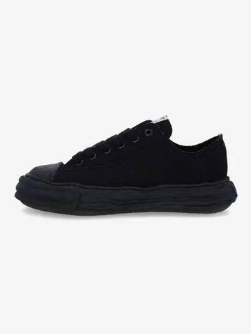 Peterson 23 Low OG Sole Canvas Sneakers Black A11FW702BLKBLK - MAISON MIHARA YASUHIRO - BALAAN 1