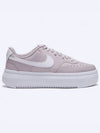 Women's Court Vision Alta Low Top Sneakers Platinum Violet White - NIKE - BALAAN 2