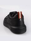 Maxim Leather Low Top Sneakers Black - BALLY - BALAAN 3