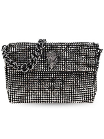 Kurt Geiger Sm Party Shoulder Bag, Women's, Silver - KURT GEIGER - BALAAN 1