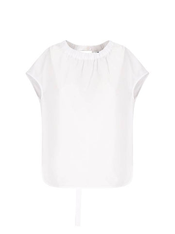 COTTON POPLIN BLOUSE - MAX MARA - BALAAN 1