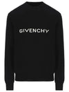 Logo Wool Knit Top Black - GIVENCHY - BALAAN 2