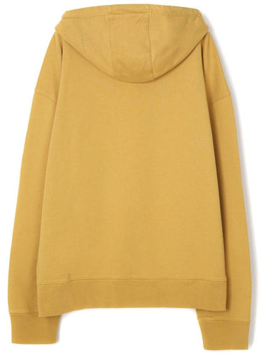 Bold Fox Head Patch Oversize Hoodie Yellow - MAISON KITSUNE - BALAAN 3