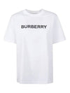 Logo Print Cotton Short Sleeve T-Shirt White - BURBERRY - BALAAN 3