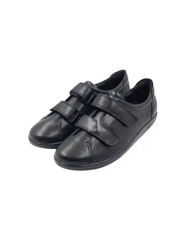 Soft 2.0 Low Top Sneakers Black - ECCO - BALAAN 2