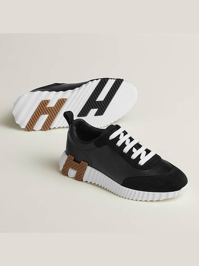 Bouncing Low Top Sneakers Noir - HERMES - BALAAN 2