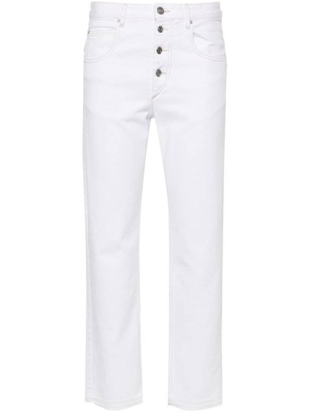 Gemina Slim Fit Crop Jeans PA0271FAB1H04I - ISABEL MARANT - BALAAN 2